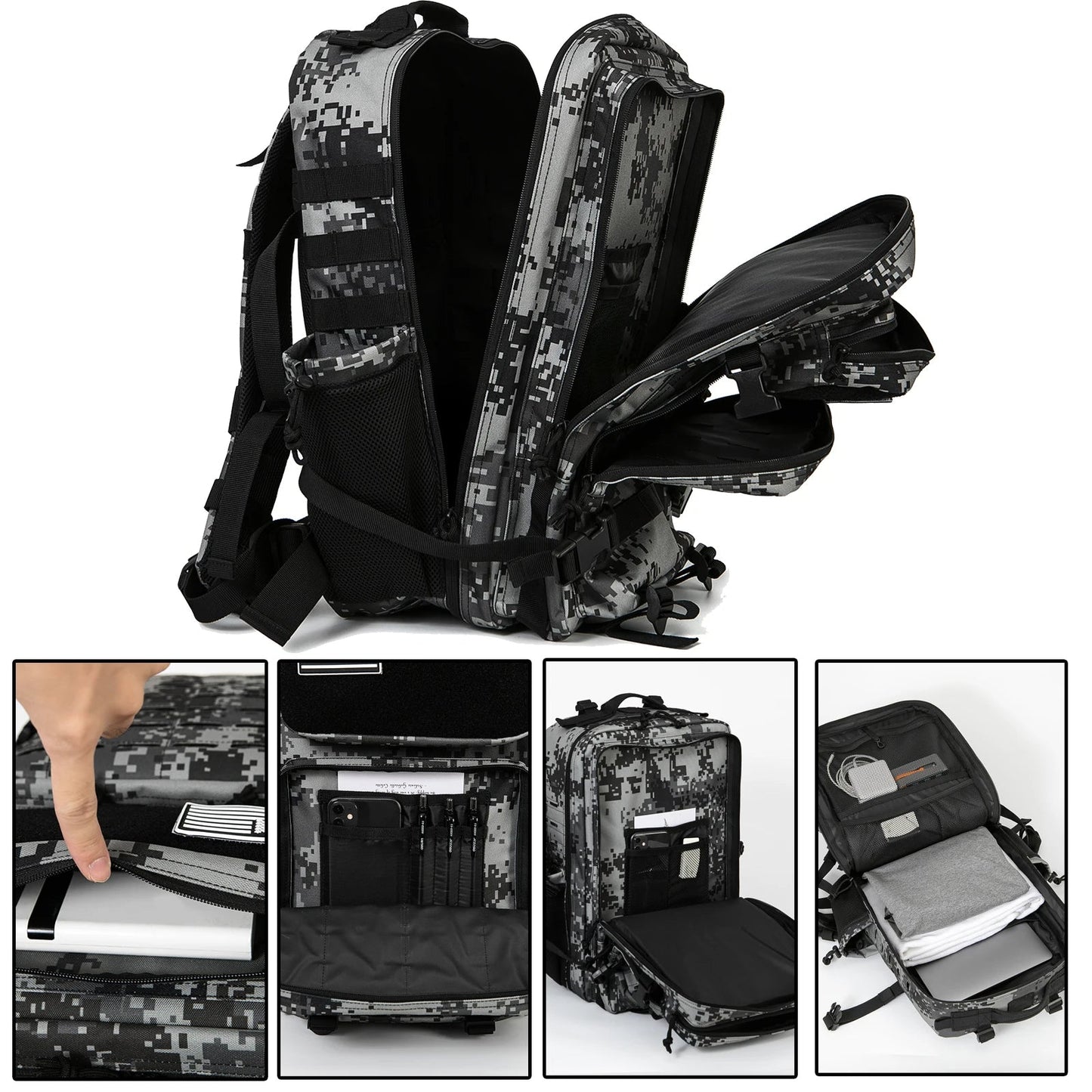 BASE™ Backpack – 25L & 45L | Durable, Water - Resistant, Tactical Travel & Outdoor Bag - Vynori