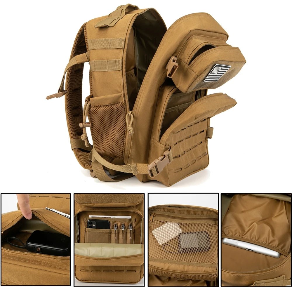 BASE™ Backpack – 25L & 45L | Durable, Water - Resistant, Tactical Travel & Outdoor Bag - Vynori