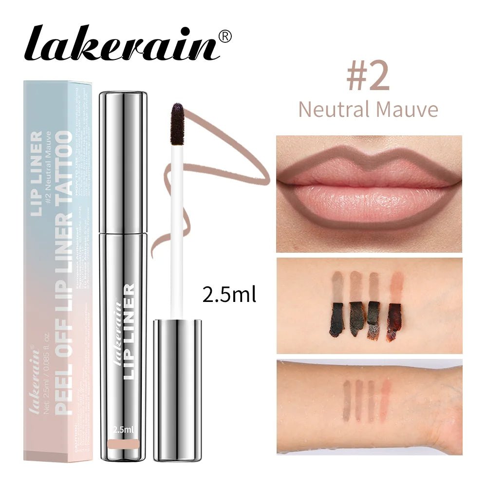Lakerain® Lip Liner Waterproof, Long - Lasting & Smudge - Proof Peel - Off Lip Stain - Vynori