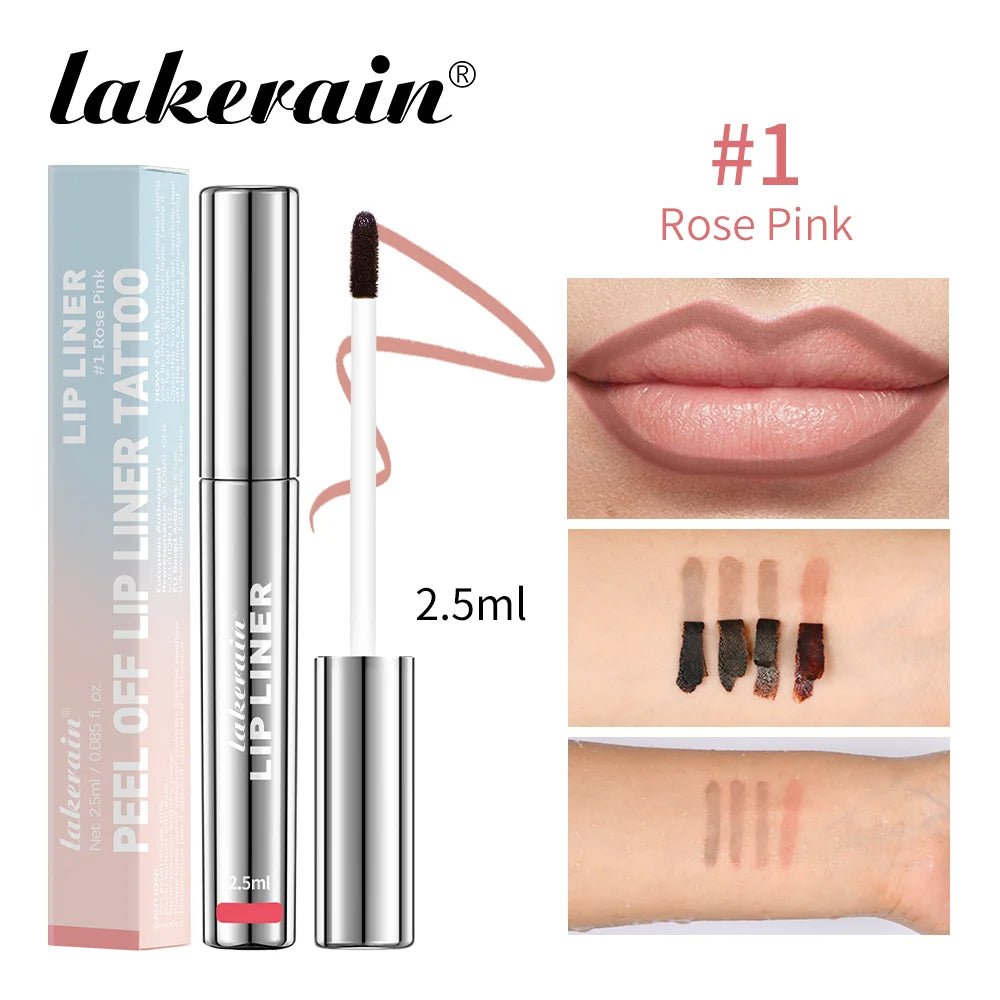 Lakerain® Lip Liner Waterproof, Long - Lasting & Smudge - Proof Peel - Off Lip Stain - Vynori