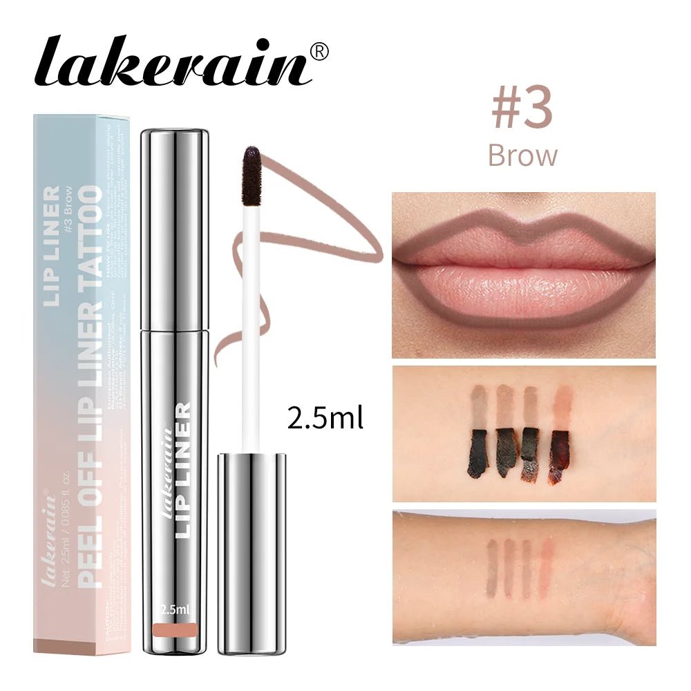 Lakerain® Lip Liner Waterproof, Long - Lasting & Smudge - Proof Peel - Off Lip Stain - Vynori