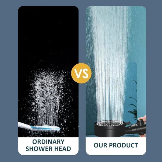 Xiaomi 5 - Mode High - Pressure Shower Head – Water - Saving, Adjustable, Handheld, Universal Fit - Vynori