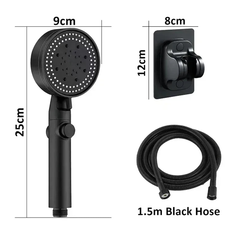 Xiaomi 5 - Mode High - Pressure Shower Head – Water - Saving, Adjustable, Handheld, Universal Fit - Vynori