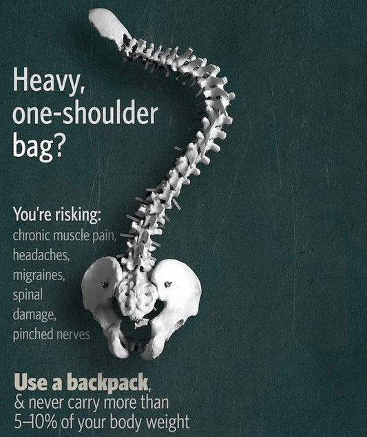 The Importance of Choosing an Ergonomic Bag: Protect Your Back and Shoulders - Vynori