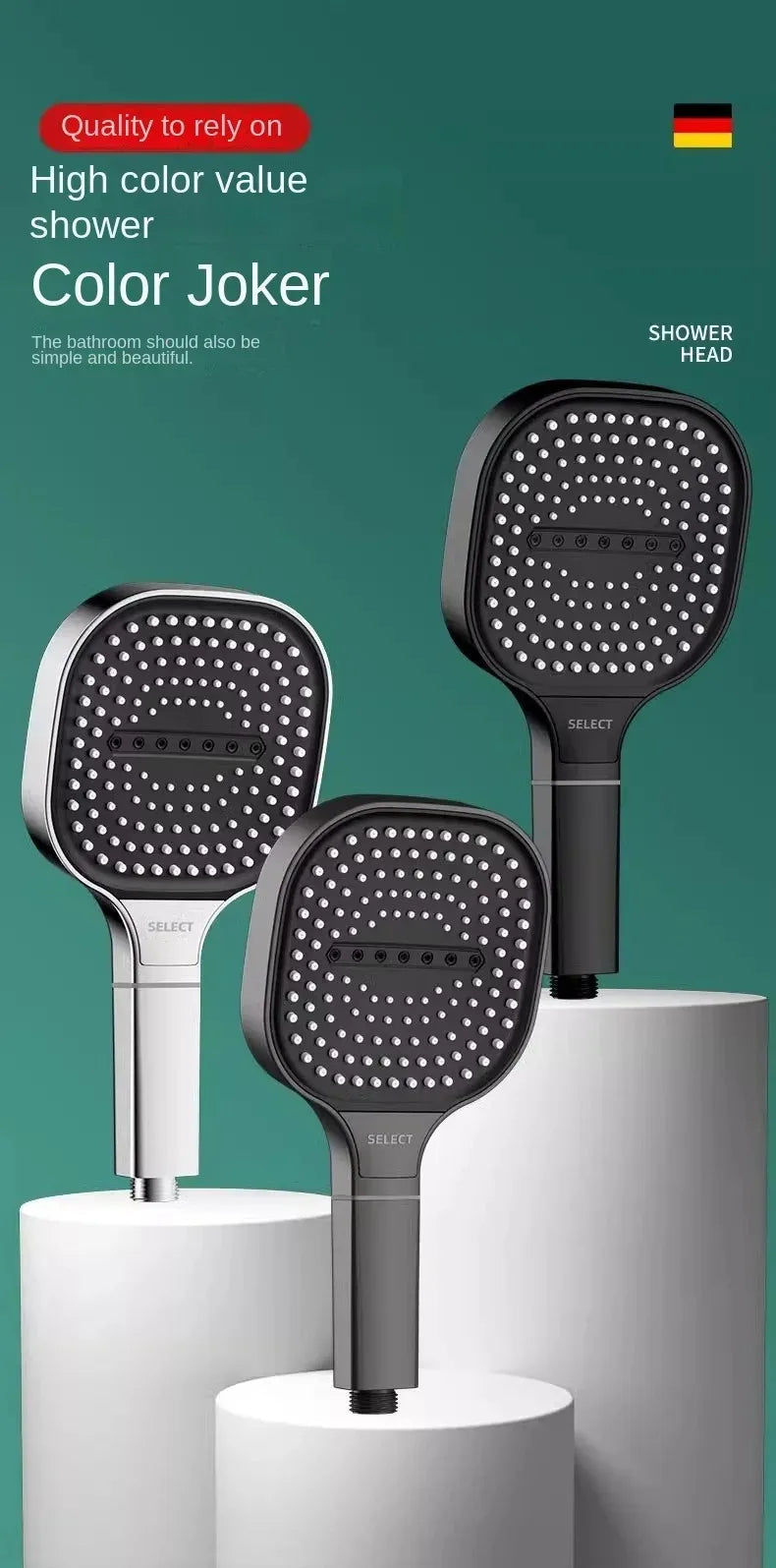 Shower heads