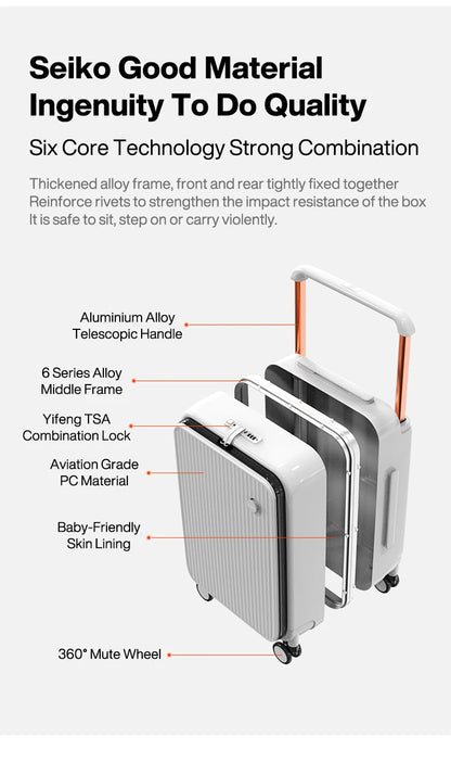 Mixi™ Luggage: Modern Travel Solutions