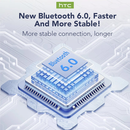 HTC NE20 Translation Earbuds Bluetooth 6.0, IPX4, Wireless Charge