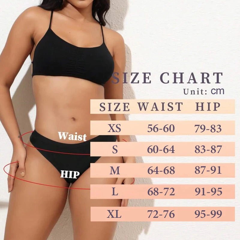 FINETOO 3PCS Women's Seamless Ice Silk Thongs – V - Waist, Breathable, Low - Rise Sport G - String - Vynori