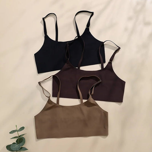 Hot Sale Seamless Wireless Bra & Underwear Set – Ultra - Soft, Adjustable & Skin - Friendly - Vynori