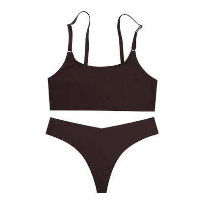 Hot Sale Seamless Wireless Bra & Underwear Set – Ultra - Soft, Adjustable & Skin - Friendly - Vynori