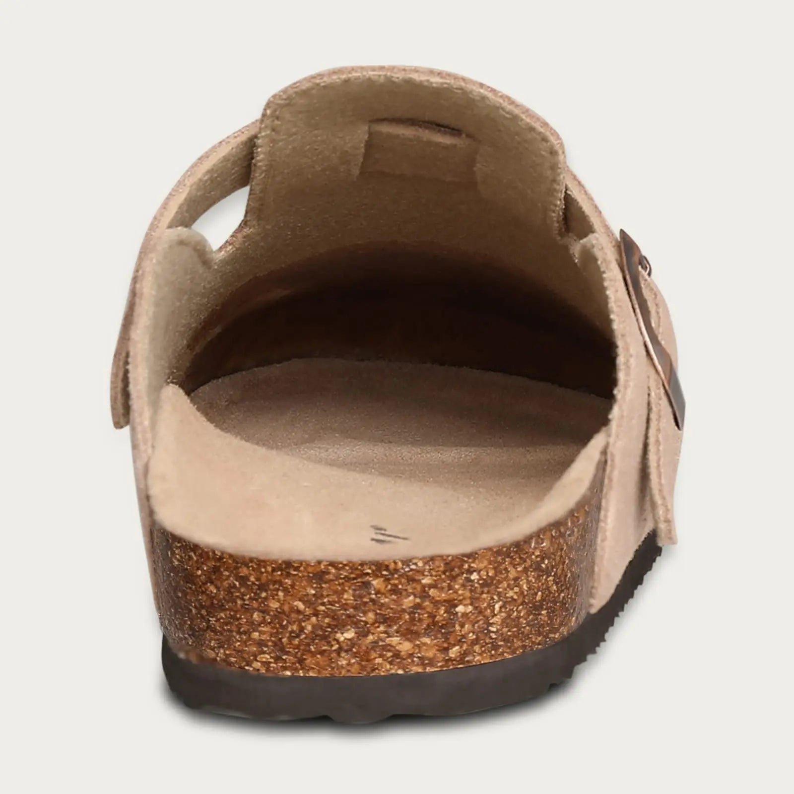 Kidmi Unisex Suede Cork Footbed Clogs – Arch Support Mules, Nonslip Outdoor & Beach Sandals - Vynori