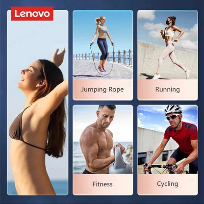 Lenovo LP75 TWS Bluetooth 5.3 Earphones – Wireless, LED Display, Noise Reduction, Waterproof & Sports - Ready - Vynori