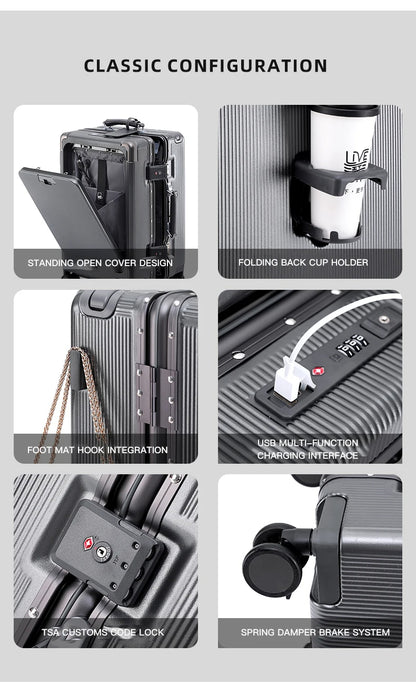 Mobilux™ Multi-Functional Luggage