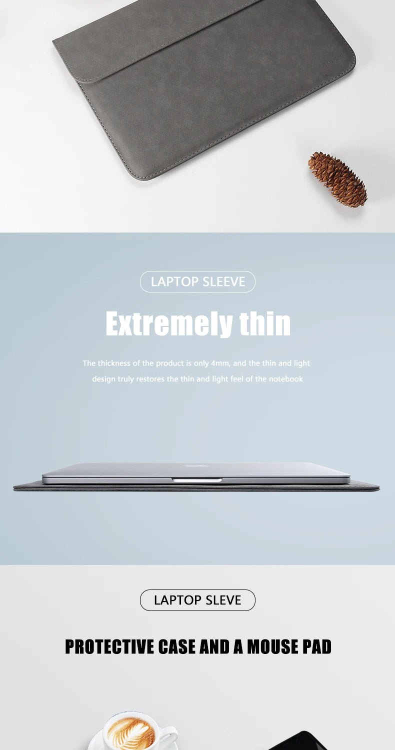 Taikesen™ Laptop Sleeve V2 - Water - Resistant, Shockproof & Stylish Protection - Vynori