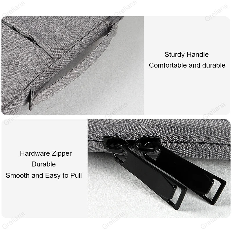 Waterproof Laptop Bag - Durable Notebook Sleeve Case for MacBook Air/Pro, Lenovo, and More - Vynori