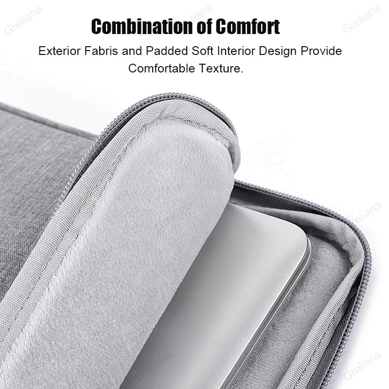 Waterproof Laptop Bag - Durable Notebook Sleeve Case for MacBook Air/Pro, Lenovo, and More - Vynori